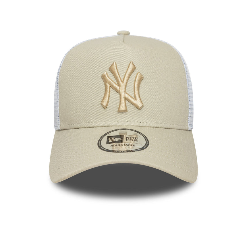 New York Yankees sapka, New Era, hálós, basic, bézs - FansBRANDS® - HU