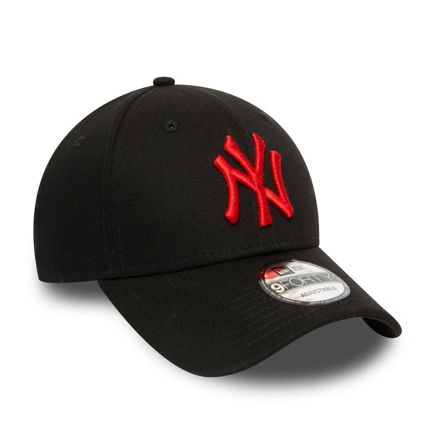 New York Yankees sapka, piros logó, New Era, 9FORTY, fekete - FansBRANDS® - HU