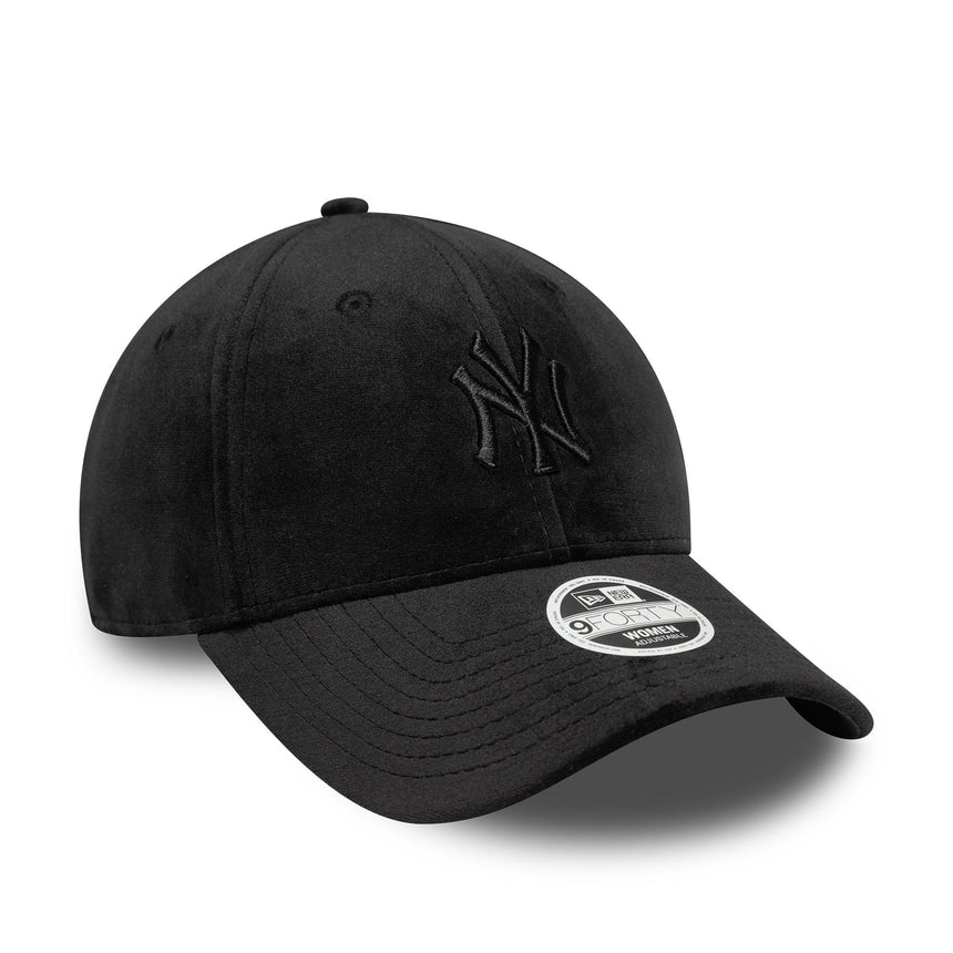 New York Yankees sapka, velúr, New Era, 9FORTY, fekete - FansBRANDS® - HU