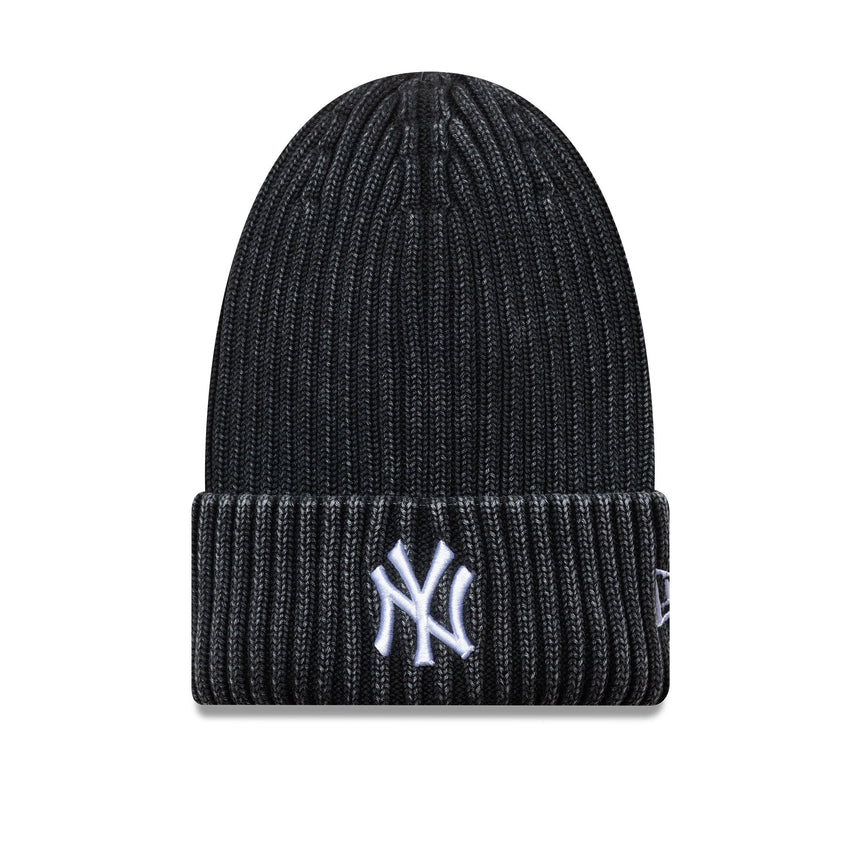 New York Yankees téli sapka, washed, MLB, New Era, fekete - FansBRANDS® - HU