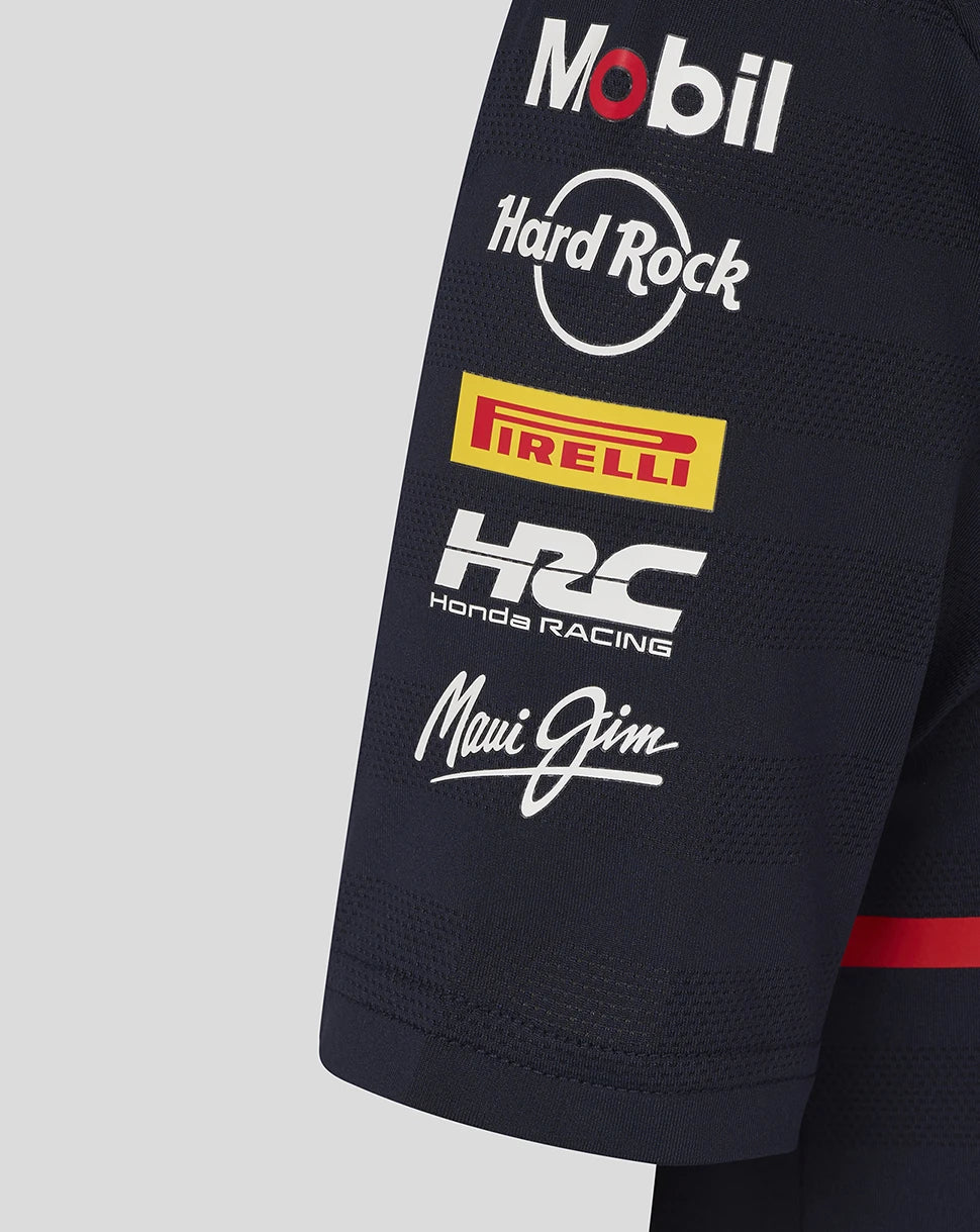 Red Bull Racing Junior T-Shirt mit Kragen – Kinder 🔥