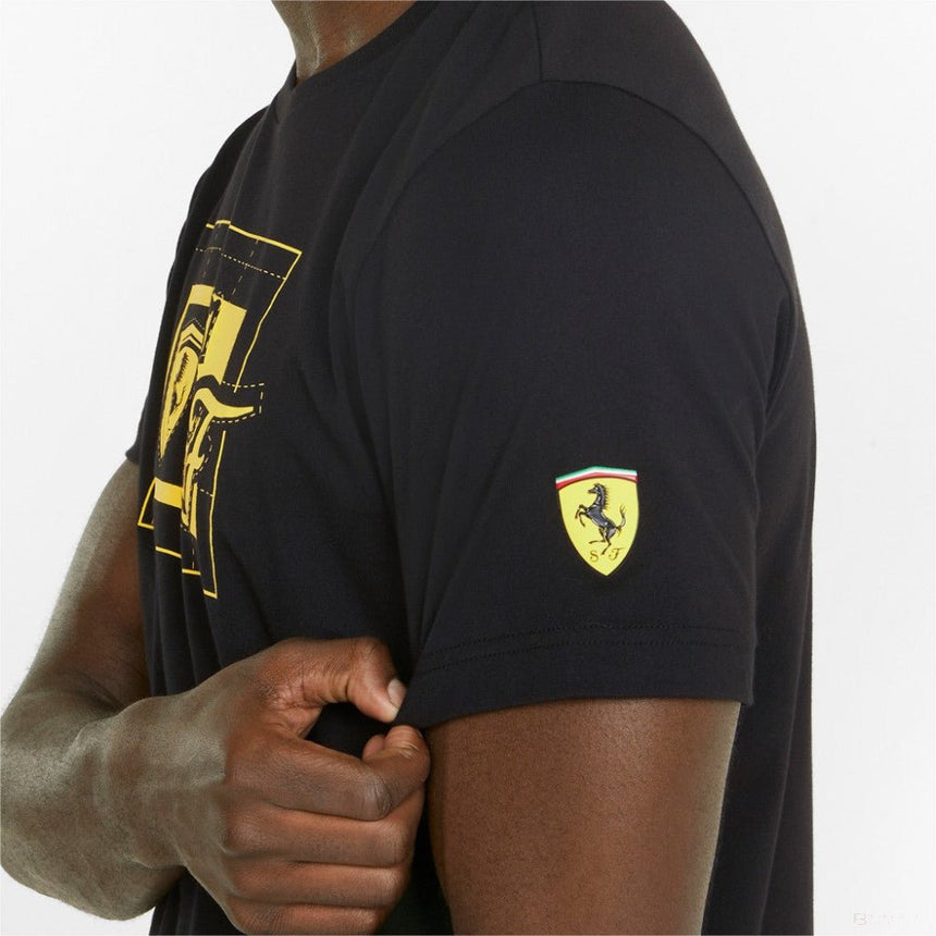 Puma Ferrari Race Póló, Fekete, 2022 - FansBRANDS®