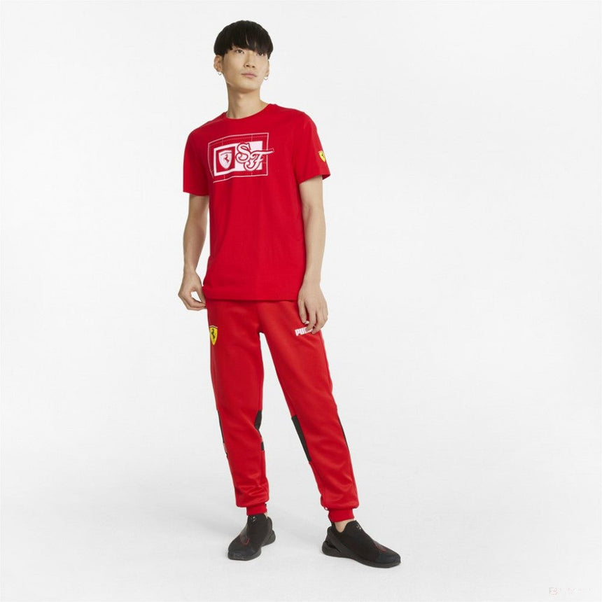 Puma Ferrari Race Póló, Piros, 2022 - FansBRANDS®