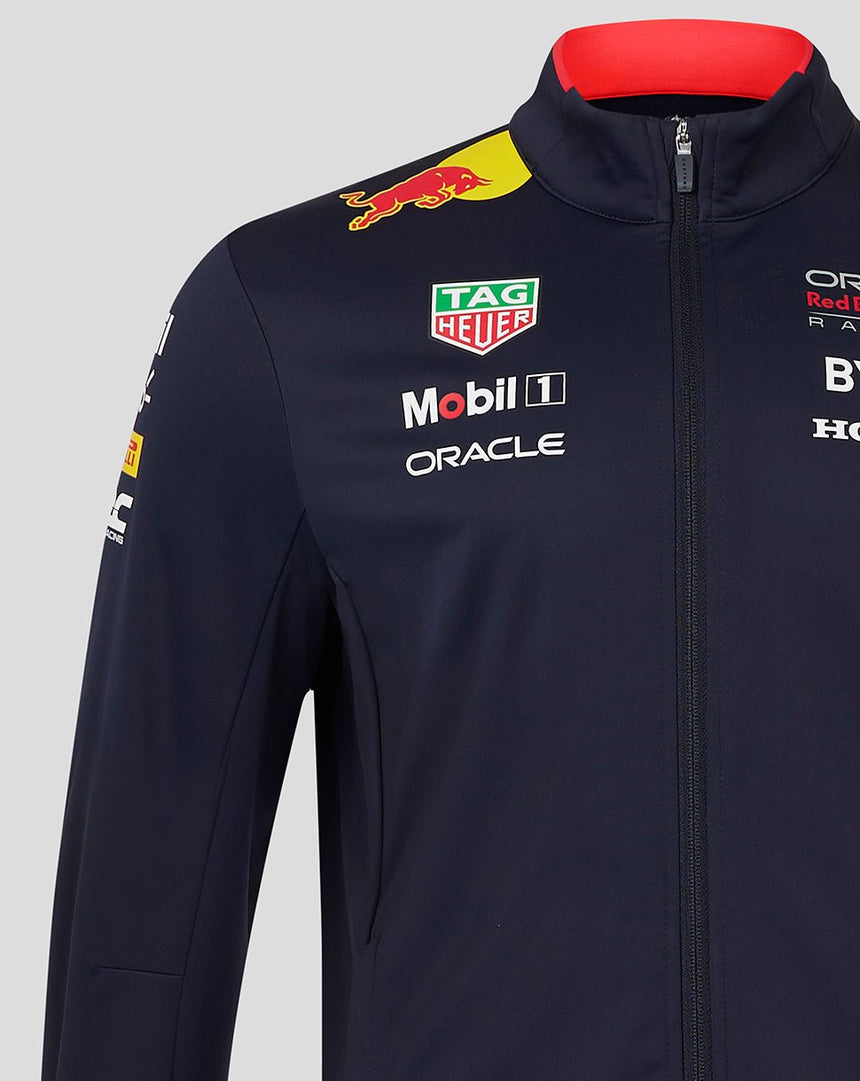 Red Bull kabát, Castore, csapat, softshell, kék, 2024 - FansBRANDS® - HU