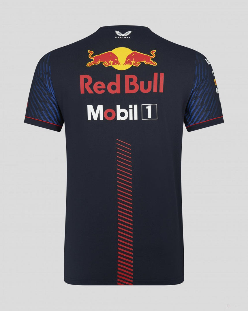 Red Bull Racing környakú póló, csapat, kék, 2023 - FansBRANDS®