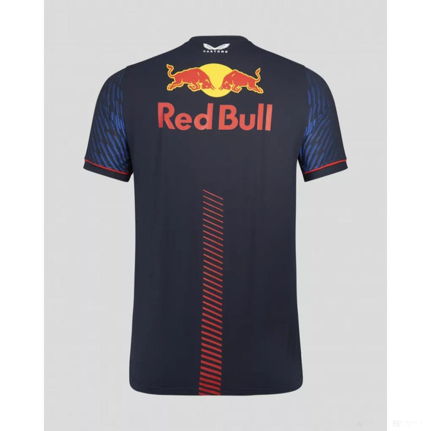 Red Bull Racing környakú póló, Sergio Pérez, kék, 2023 - FansBRANDS® - HU