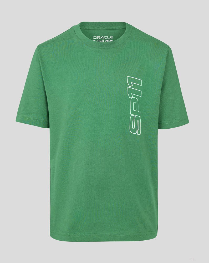 Red Bull Racing környakú póló, Sergio Perez, OP1, gyerek, zöld - FansBRANDS®