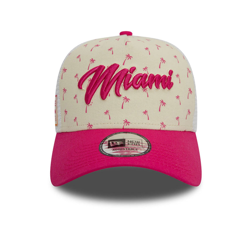 Red Bull Cap, New Era, Miami, Trucker, weiß, 2024