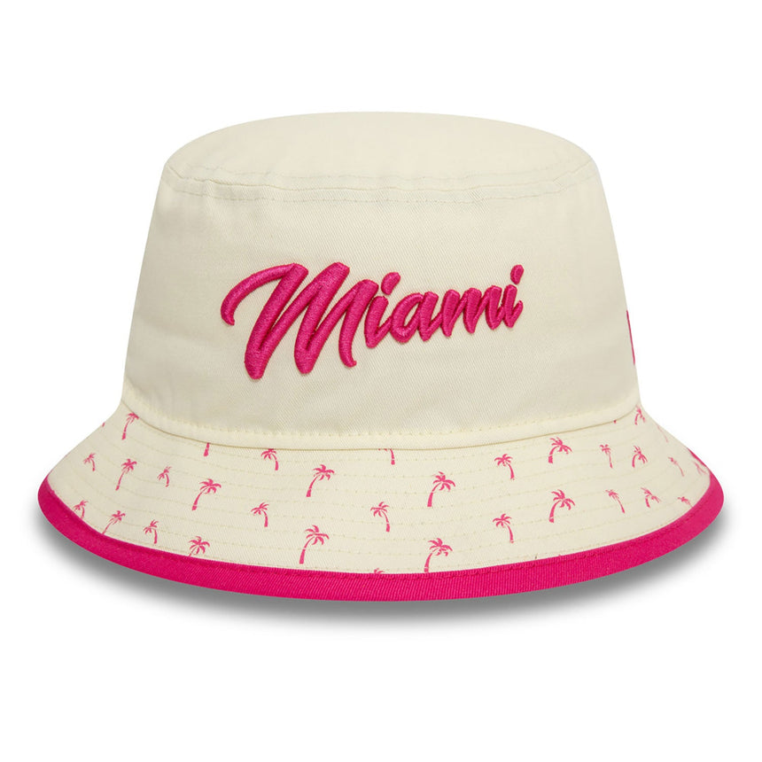Red Bull bucket hat, New Era, Miami, white, 2024