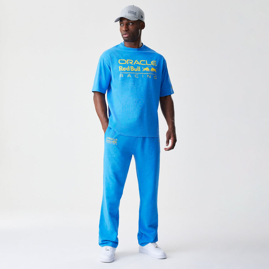 Red Bull Racing póló, oversize, New Era, kék - FansBRANDS® - HU