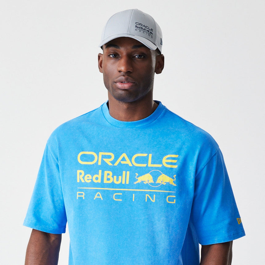 Red Bull Racing póló, oversize, New Era, kék - FansBRANDS® - HU