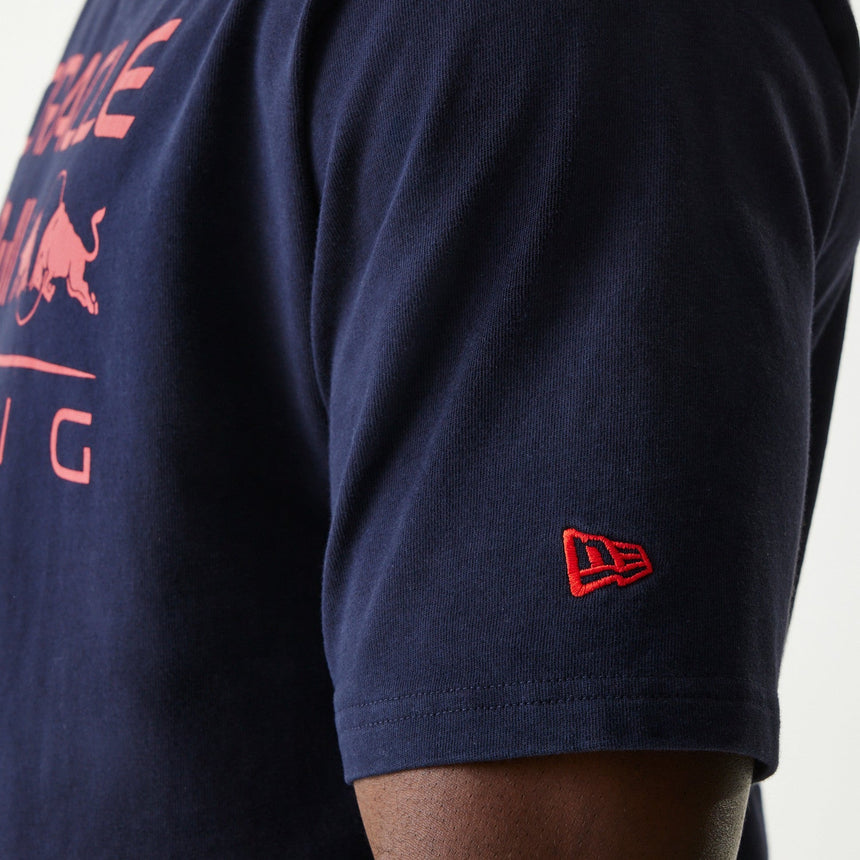 Red Bull Racing póló, oversized, New Era, sötétkék - FansBRANDS® - HU