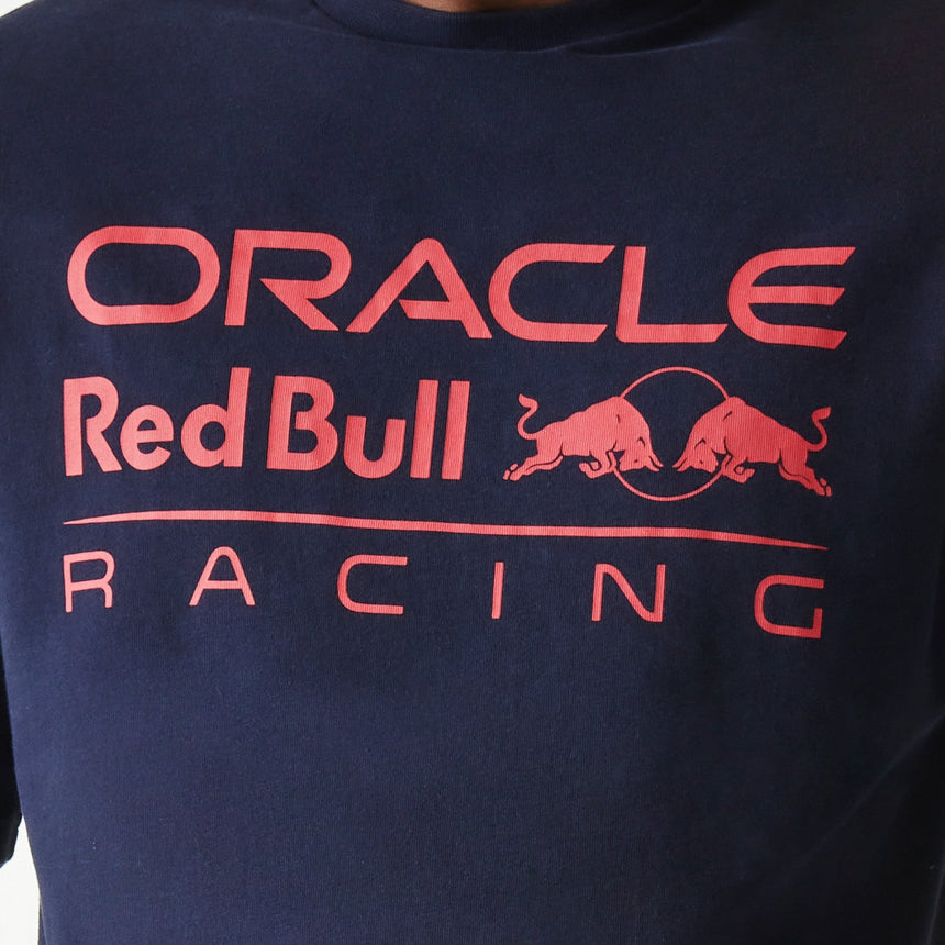 Red Bull Racing póló, oversized, New Era, sötétkék - FansBRANDS® - HU
