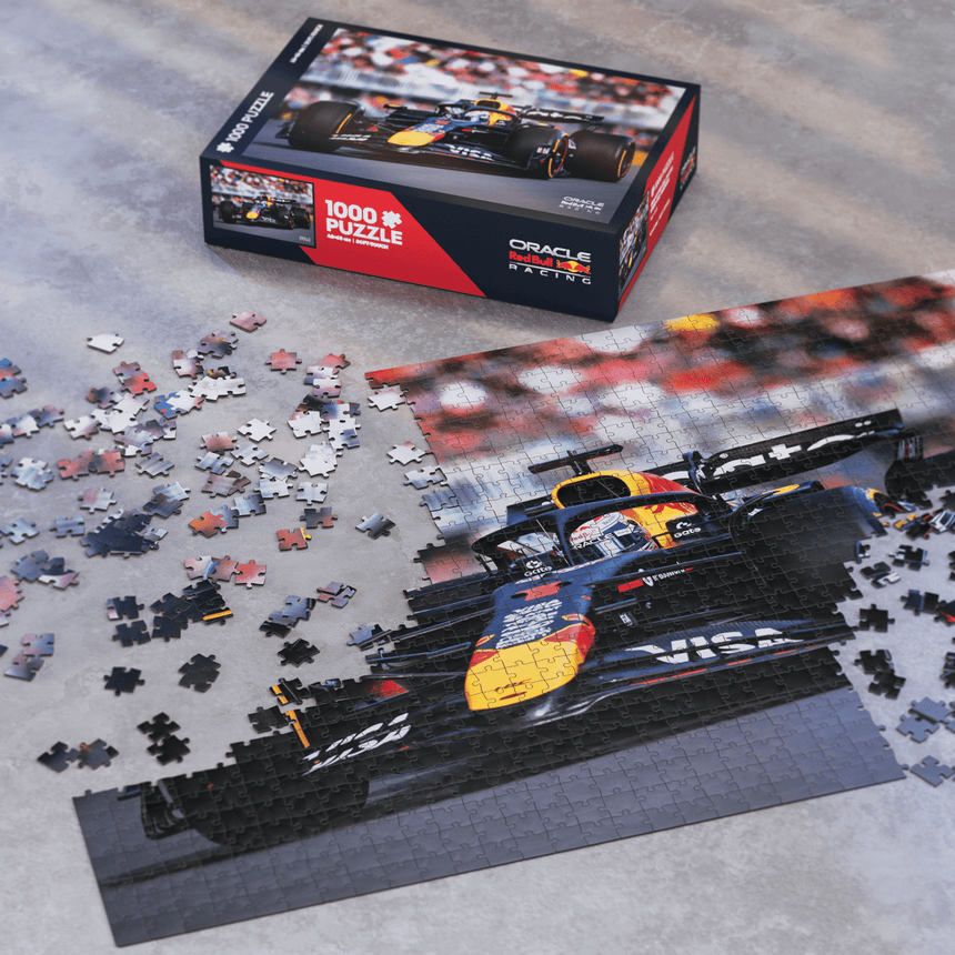 Red Bull Racing puzzle, Sebesség és precizitás, 1000 darabos - FansBRANDS® - HU