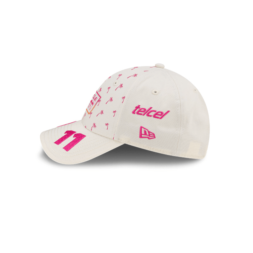 Red Bull téli sapka, New Era, 9FORTY, Sergio Perez, Miami SE, fehér - FansBRANDS® - HU