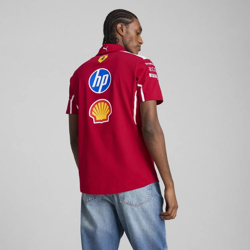 Scuderia Ferrari Csapat Galléros Póló 🔥 - FansBRANDS® - HU