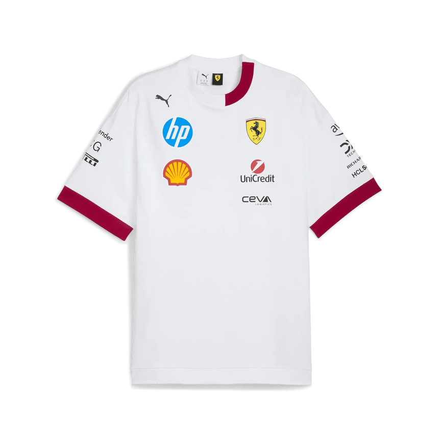 Scuderia Ferrari Drivers Oversized Környakú Póló 🔥 - FansBRANDS® - HU