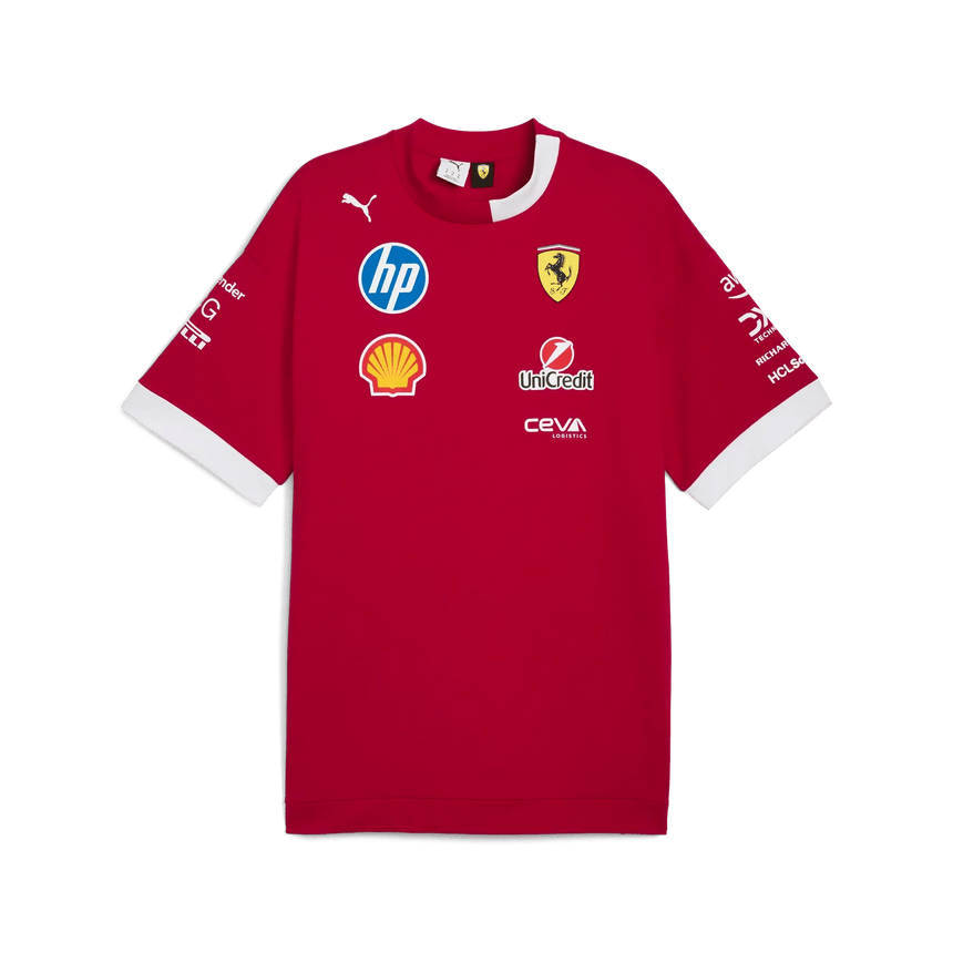 Scuderia Ferrari Drivers Oversized Környakú Póló 🔥 - FansBRANDS® - HU