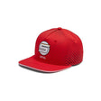 Sebastian Vettel sapka - Ferrari Flatbrim, piros, 2018 - FansBRANDS®