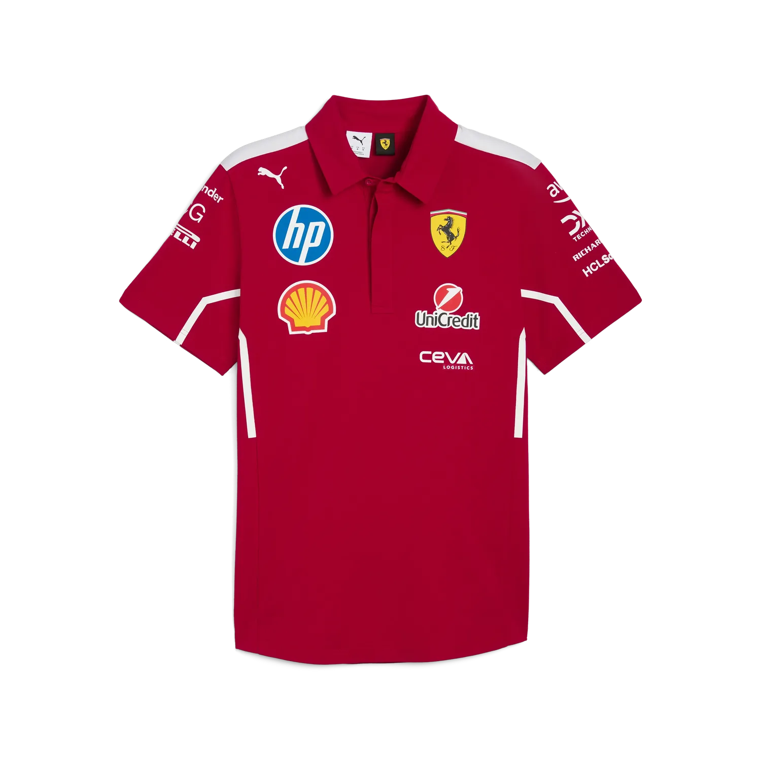 Scuderia Ferrari Csapat Galléros Póló 🔥