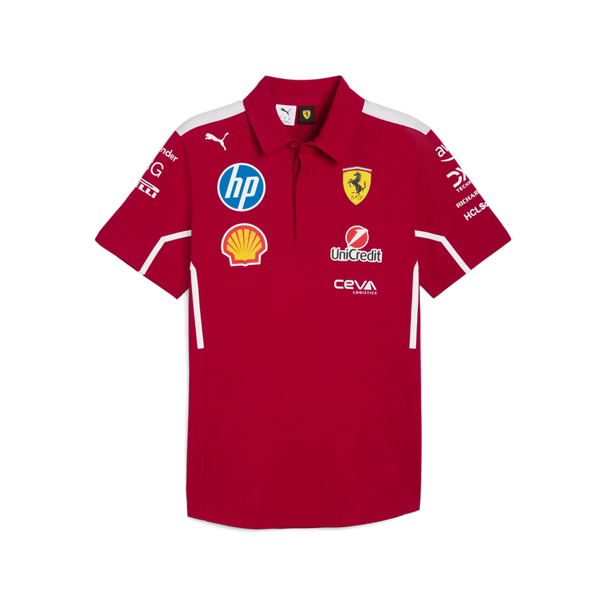 Scuderia Ferrari Csapat Galléros Póló 🔥