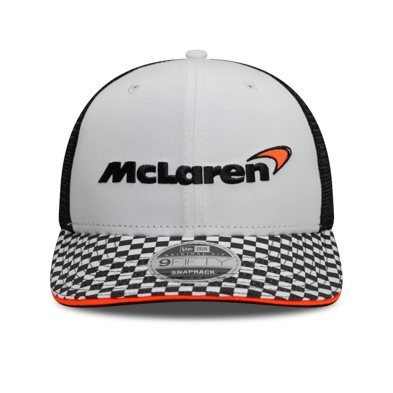 McLaren Checkered Visor 9FIFTY Sapka 🔥