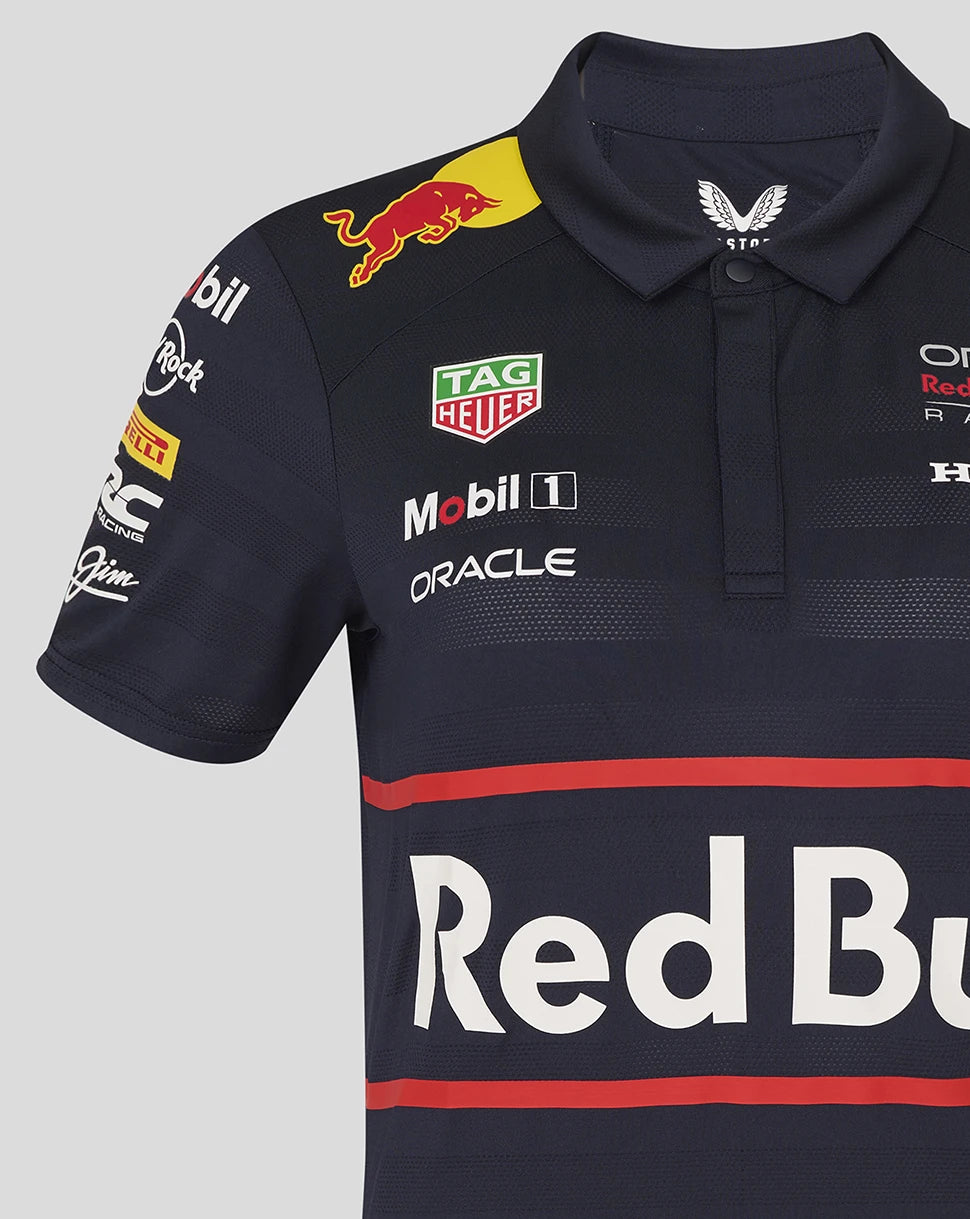 Red Bull Racing Team T-Shirt mit Kragen – Damen 🔥
