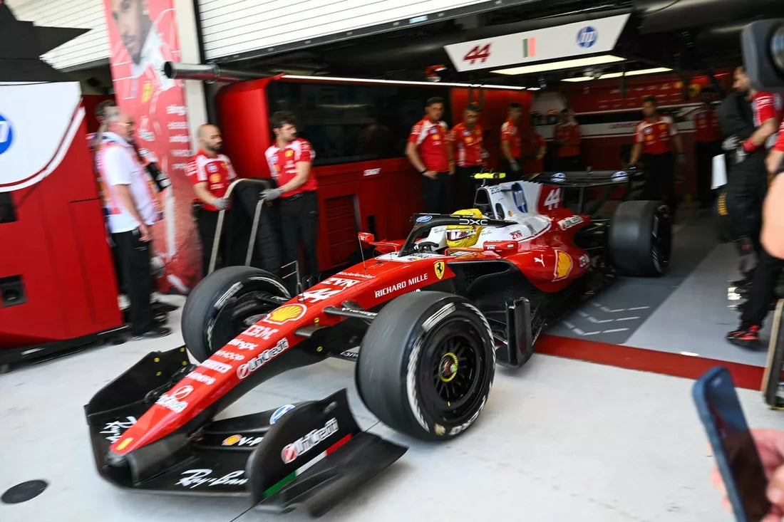 Lewis Hamilton kikapcsolódva aratta első Ferrari-győzelmét