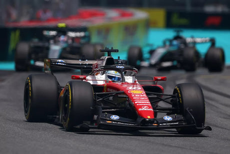 A Ferrari és Leclerc kipróbálták az új Madring pályát