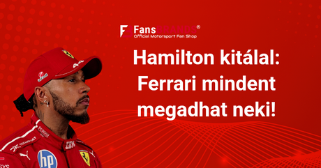 Hamilton kitálal: Ferrari mindent megadhat a világbajnoki címhez!