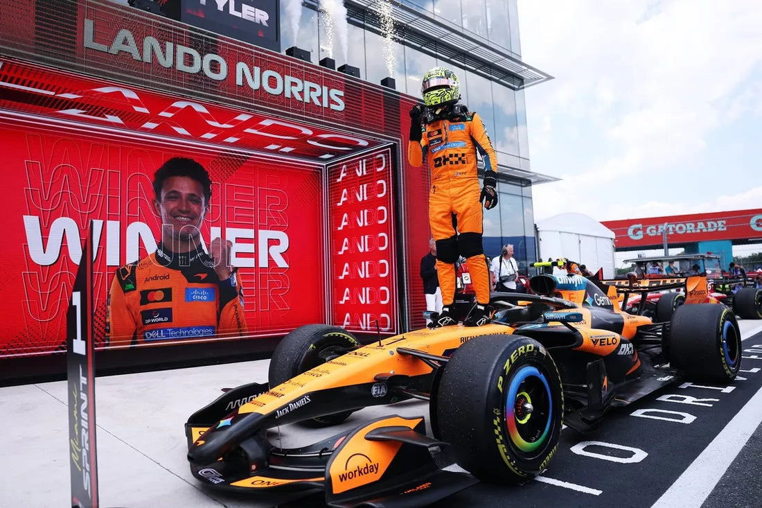 Lando Norris megszerezte első pole-ját
