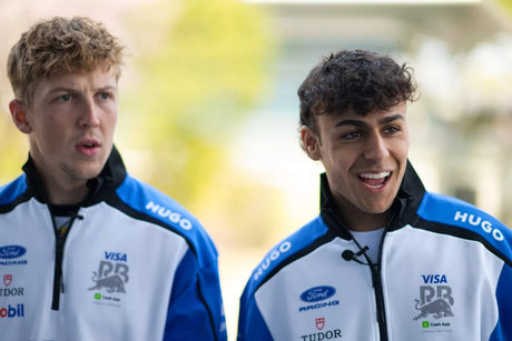 Nikola Tsolov első tesztjét teljesítette a Racing Bulls-nál