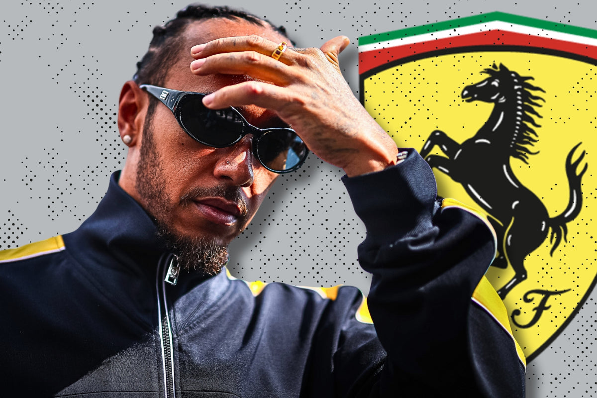 Hamilton Ferrarit tört Barcelonában