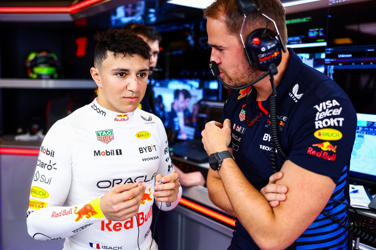 Hadjar: “Ki akarom magam próbálni Verstappen mellett”