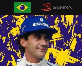 Ayrton Senna - FansBRANDS®