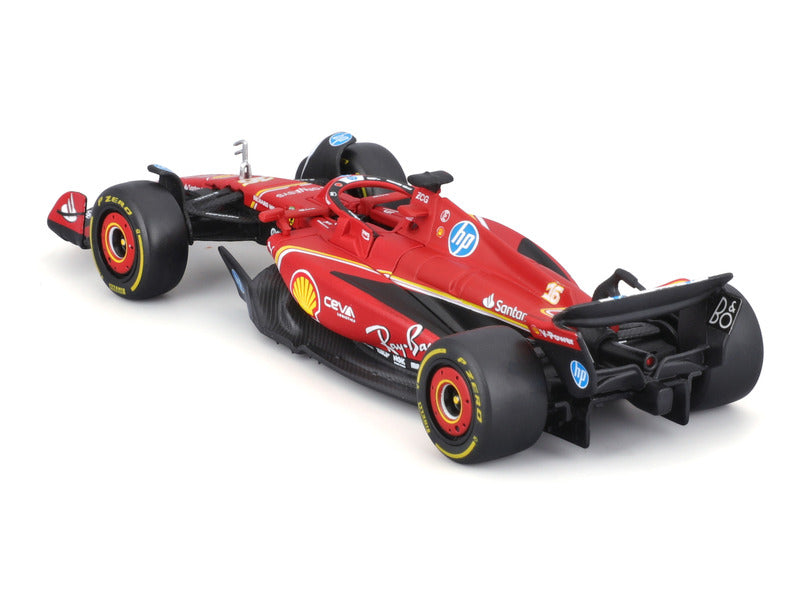Ferrari SF-24 Modellautó Charles Leclerc Piros