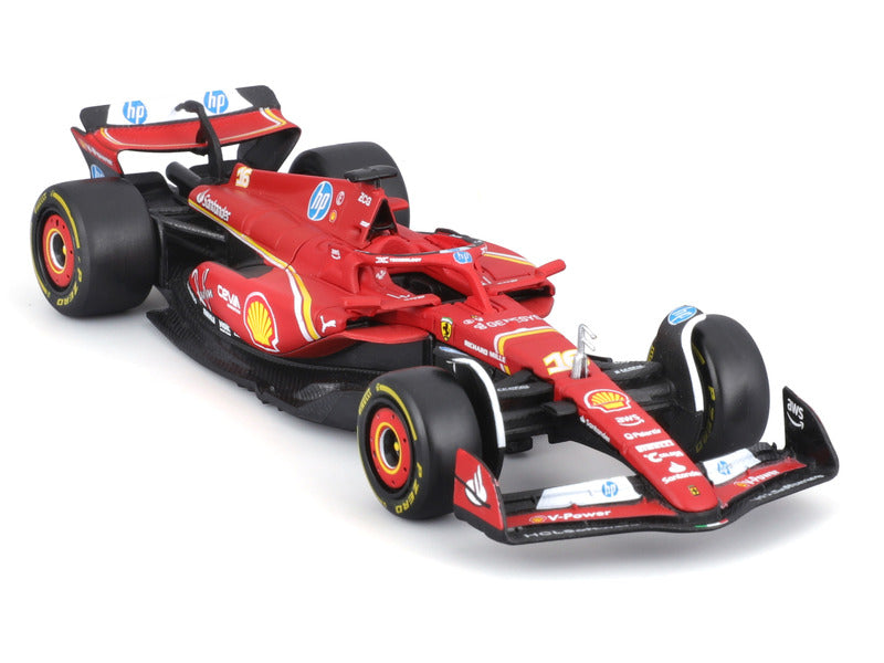 Ferrari SF-24 Modellautó Charles Leclerc Piros