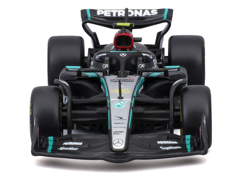Mercedes modellautó, bburago, Lewis Hamilton, #44, 1:43, F1W15
