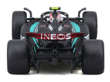 Mercedes modellautó, bburago, Lewis Hamilton, #44, 1:43, F1W15