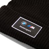 BMW Kötött Sapka, MMS, Puma, Közepes fazon, fekete 🔥