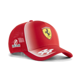 Ferrari sapka, hálós, csapat, Lewis Hamilton, Puma, piros