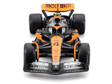 McLaren MCL60 model autó, bburago, 1:43, Lando Norris #4, 2023