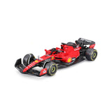Ferrari F1 modellautó, sisakkal, SF-23, bburago, 1:43, Charles Leclerc #16