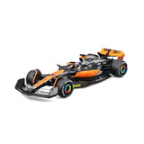 McLaren F1 modellautó, sisakkal, MCL60, bburago, 1:43, Oscar Piastri #81