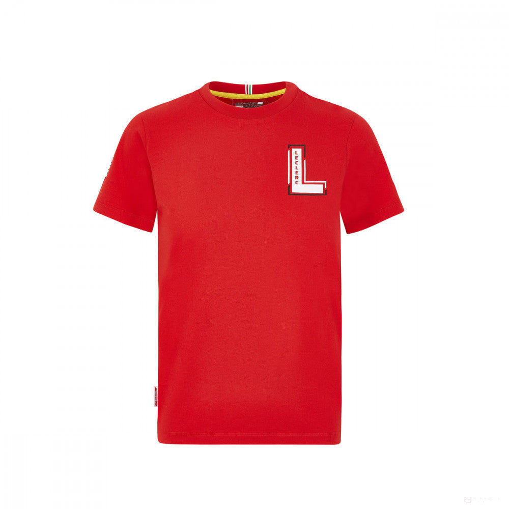 Ferrari Charles Leclerc Kinder T-Shirt