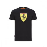 Ferrari T-Shirt, Scudetto, schwarz, 2020