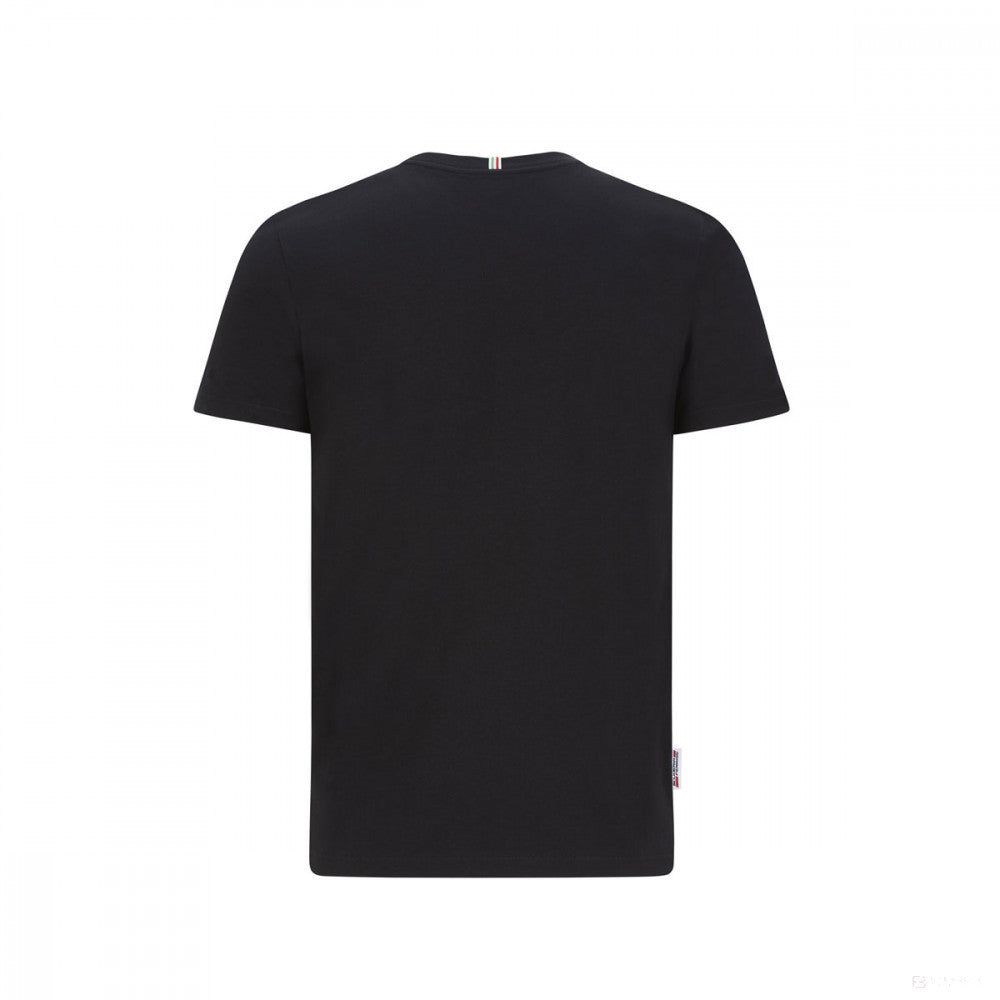 Ferrari T-Shirt, Scudetto, schwarz, 2020