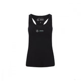 Mercedes Damen Top, Logo, schwarz, 2020