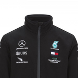 Mercedes Softshell kabát, Csapat, Fekete, 2020