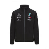 Mercedes Softshell kabát, Csapat, Fekete, 2020